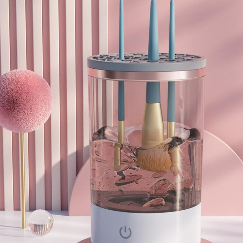 Portable Electric Makeup Brush Cleaner Machine - MoisArts 